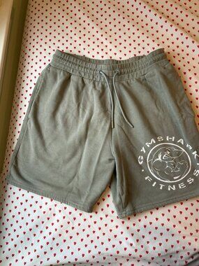 Gymshark Grey Men's Shorts (Size S)